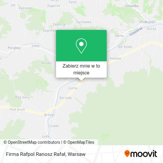 Mapa Firma Rafpol Ranosz Rafał