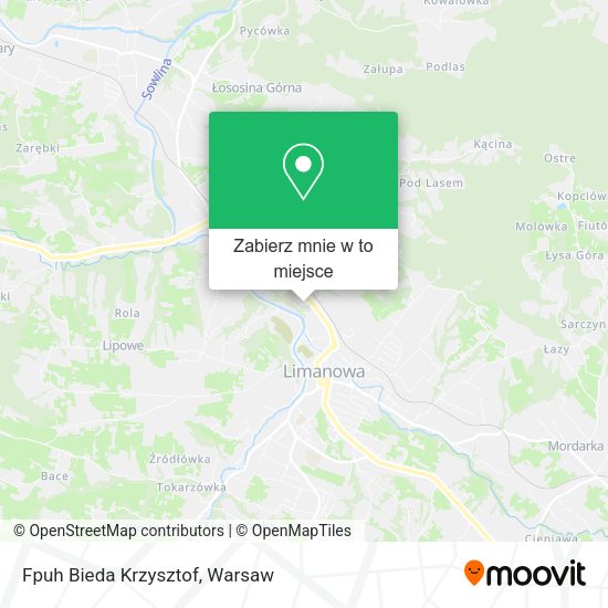 Mapa Fpuh Bieda Krzysztof