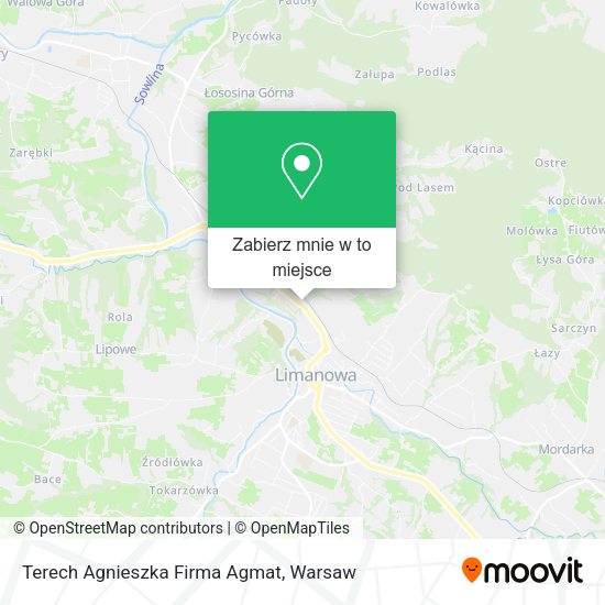 Mapa Terech Agnieszka Firma Agmat