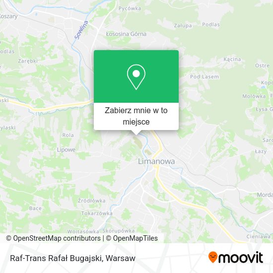 Mapa Raf-Trans Rafał Bugajski