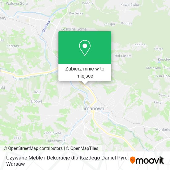 Mapa Uzywane Meble i Dekoracje dla Kazdego Daniel Pyrc