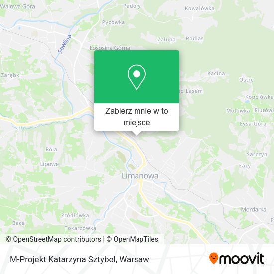 Mapa M-Projekt Katarzyna Sztybel