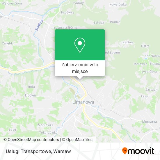 Mapa Uslugi Transportowe