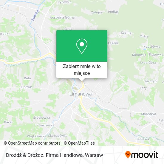 Mapa Drożdż & Drożdż. Firma Handlowa