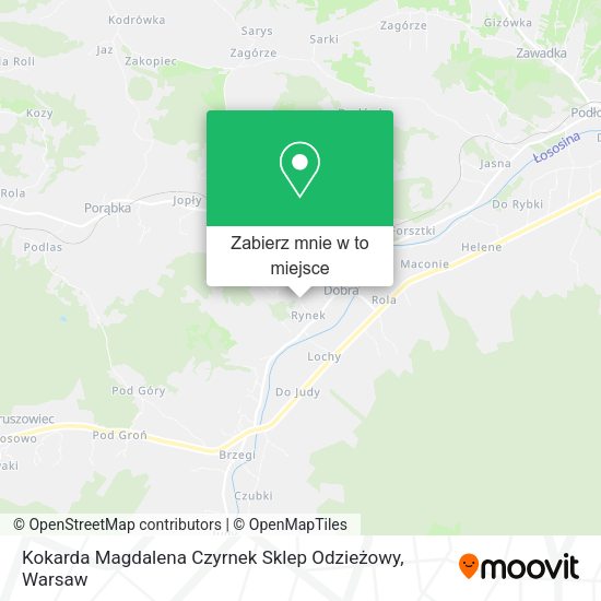 Mapa Kokarda Magdalena Czyrnek Sklep Odzieżowy