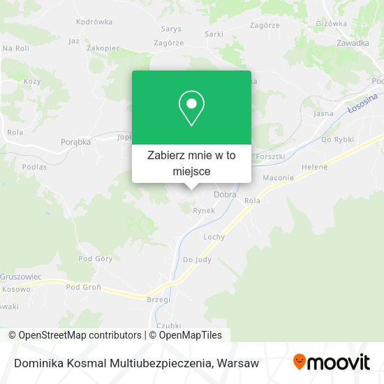 Mapa Dominika Kosmal Multiubezpieczenia