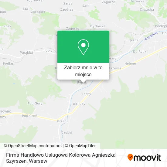 Mapa Firma Handlowo Uslugowa Kolorowa Agnieszka Szyrszen