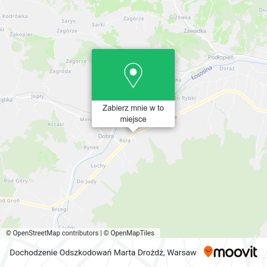 Mapa Dochodzenie Odszkodowań Marta Drożdż