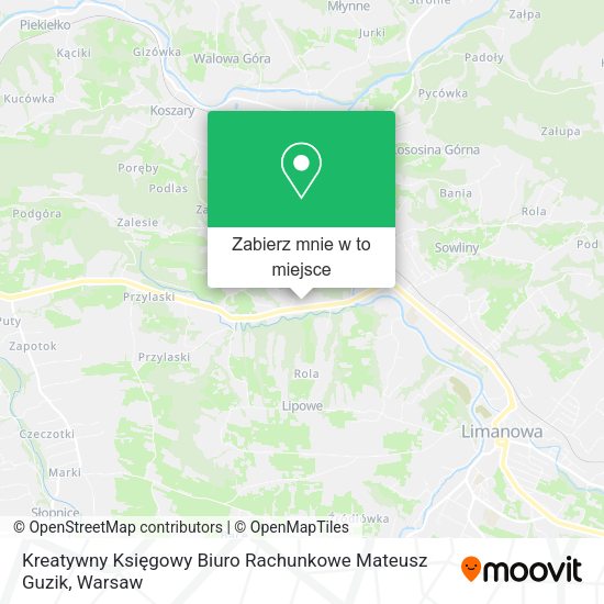 Mapa Kreatywny Księgowy Biuro Rachunkowe Mateusz Guzik