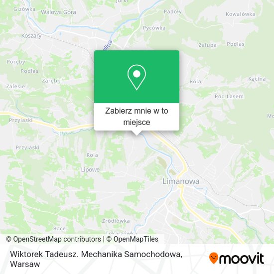 Mapa Wiktorek Tadeusz. Mechanika Samochodowa