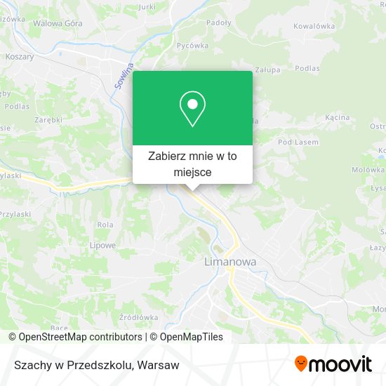 Mapa Szachy w Przedszkolu