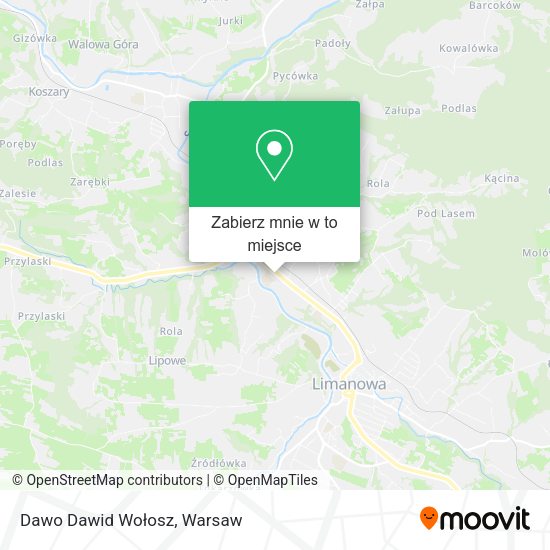 Mapa Dawo Dawid Wołosz