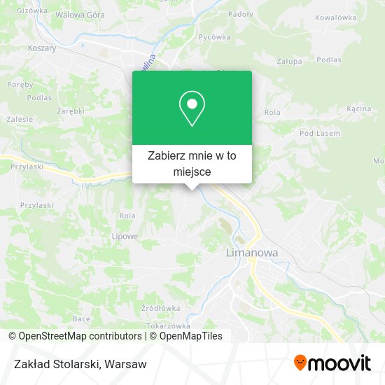 Mapa Zakład Stolarski