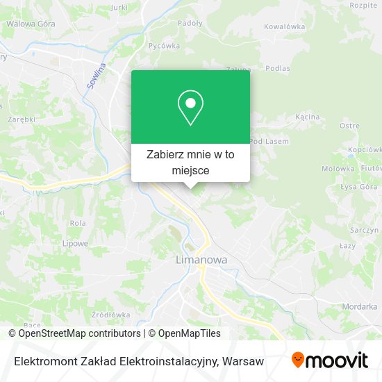 Mapa Elektromont Zakład Elektroinstalacyjny