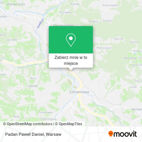 Mapa Padan Paweł Daniel