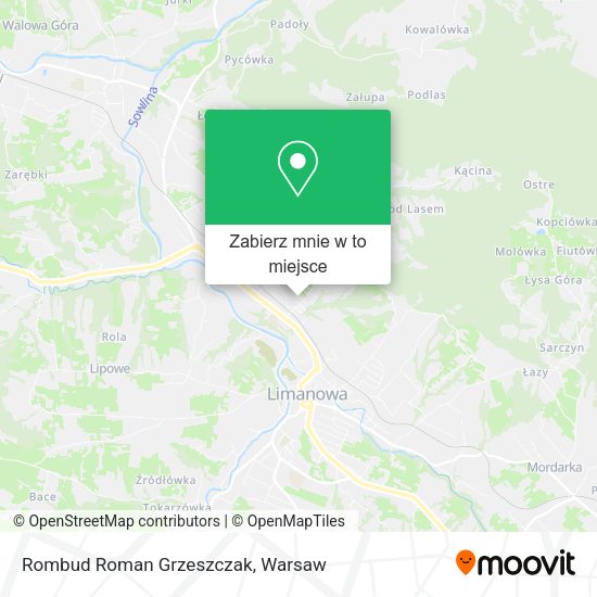 Mapa Rombud Roman Grzeszczak