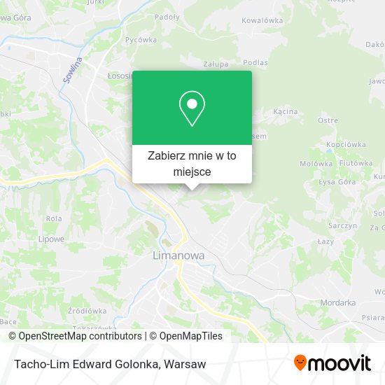 Mapa Tacho-Lim Edward Golonka