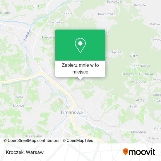 Mapa Kroczek