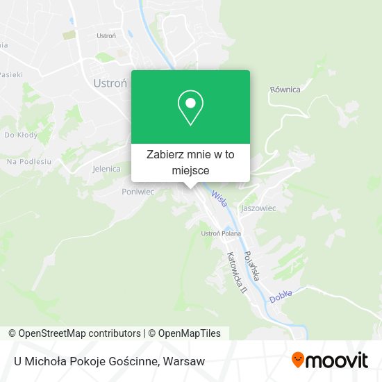 Mapa U Michoła Pokoje Gościnne