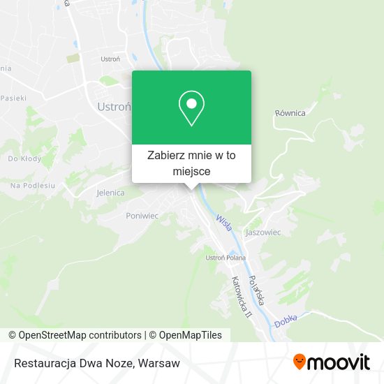 Mapa Restauracja Dwa Noze