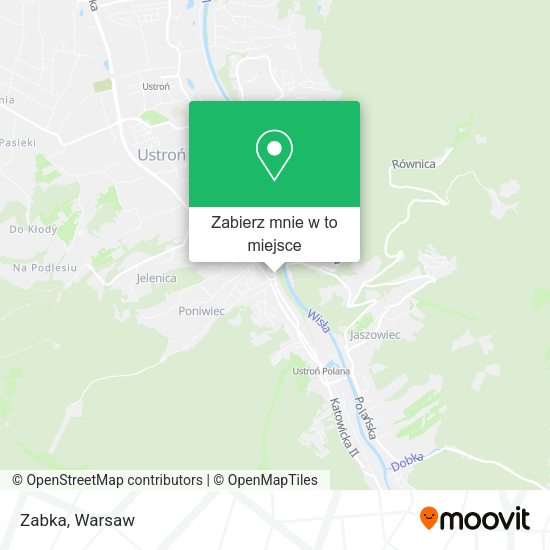 Mapa Zabka