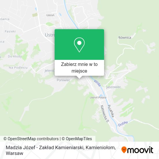 Mapa Madzia Józef - Zakład Kamieniarski, Kamieniołom