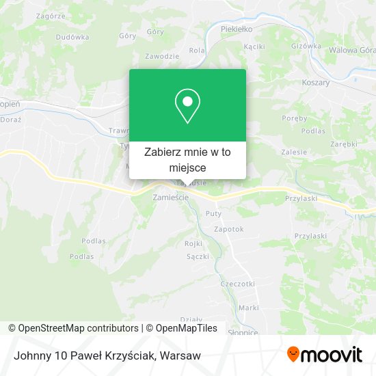 Mapa Johnny 10 Paweł Krzyściak