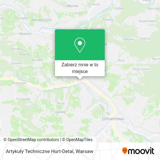 Mapa Artykuły Techniczne Hurt-Detal