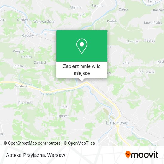 Mapa Apteka Przyjazna