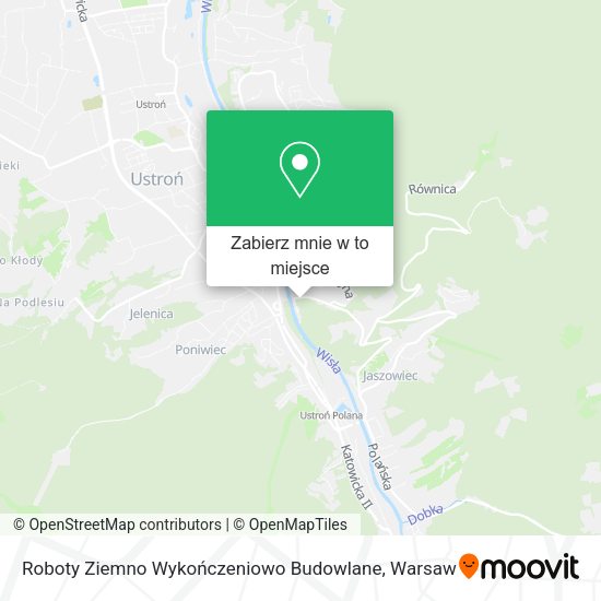 Mapa Roboty Ziemno Wykończeniowo Budowlane