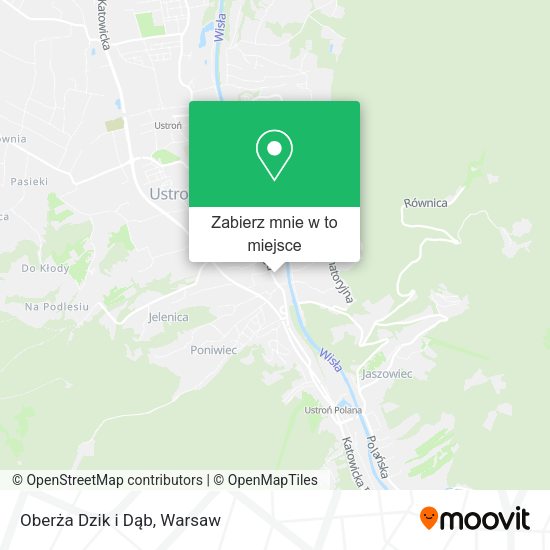 Mapa Oberża Dzik i Dąb