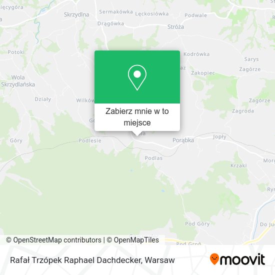 Mapa Rafał Trzópek Raphael Dachdecker