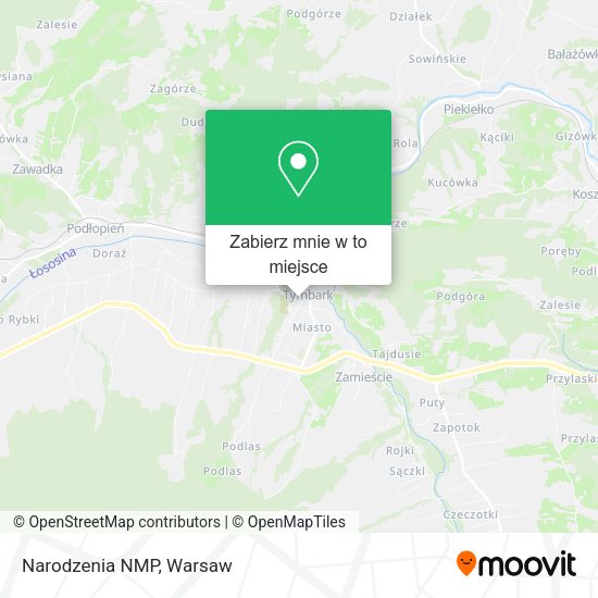 Mapa Narodzenia NMP