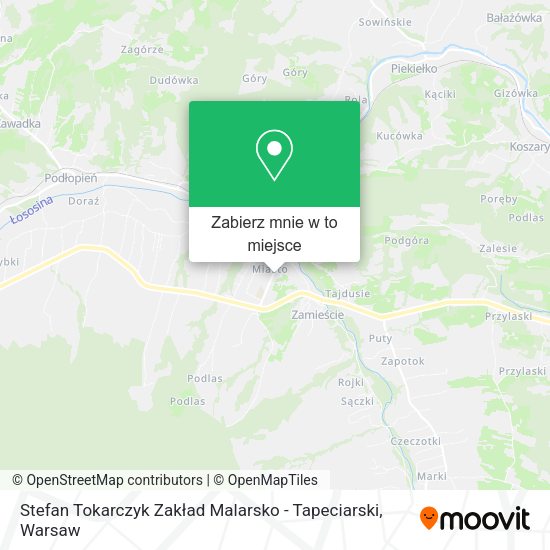 Mapa Stefan Tokarczyk Zakład Malarsko - Tapeciarski