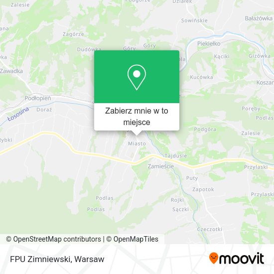 Mapa FPU Zimniewski