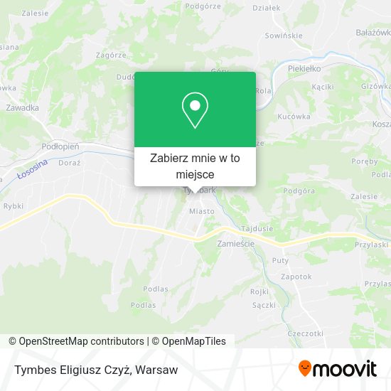 Mapa Tymbes Eligiusz Czyż