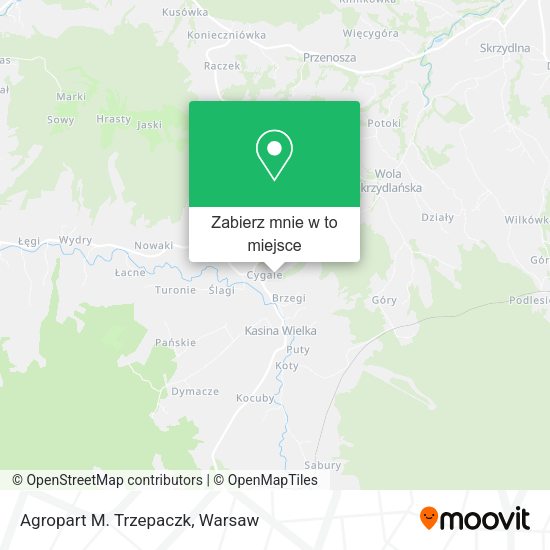 Mapa Agropart M. Trzepaczk