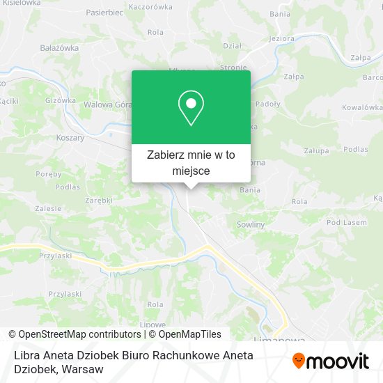 Mapa Libra Aneta Dziobek Biuro Rachunkowe Aneta Dziobek