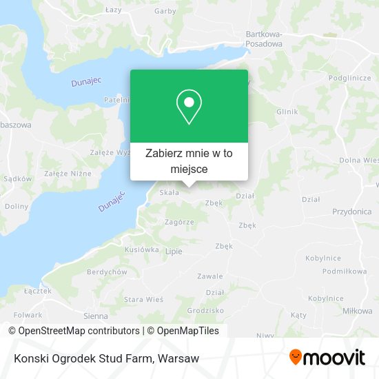 Mapa Konski Ogrodek Stud Farm