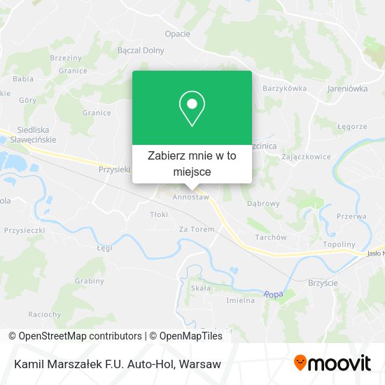 Mapa Kamil Marszałek F.U. Auto-Hol