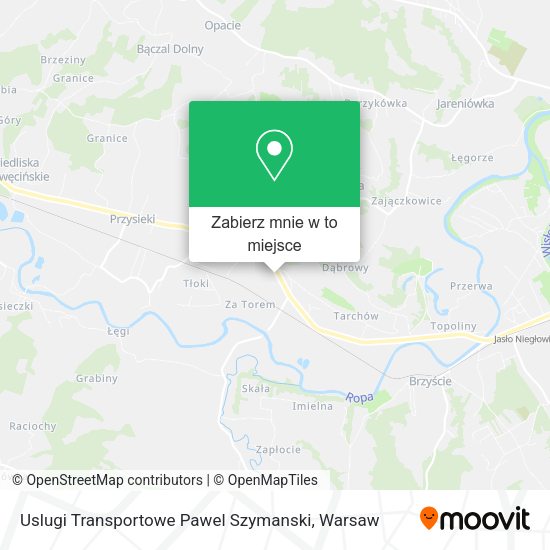 Mapa Uslugi Transportowe Pawel Szymanski