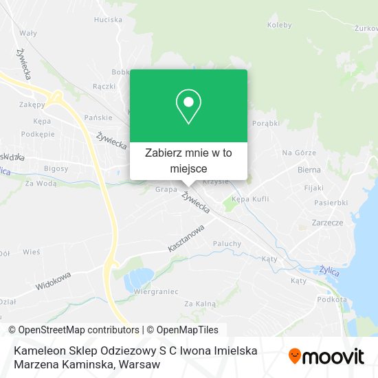 Mapa Kameleon Sklep Odziezowy S C Iwona Imielska Marzena Kaminska