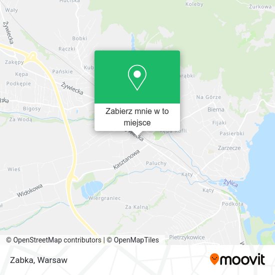 Mapa Zabka