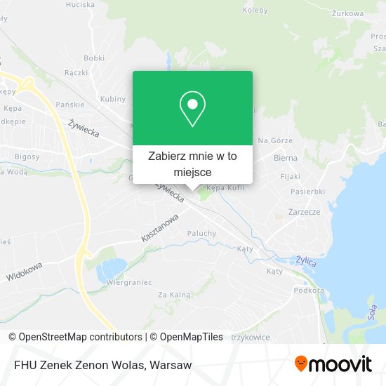 Mapa FHU Zenek Zenon Wolas