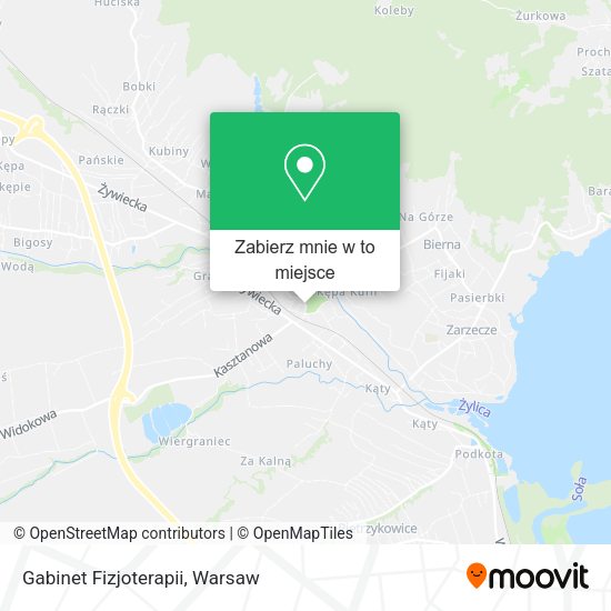 Mapa Gabinet Fizjoterapii