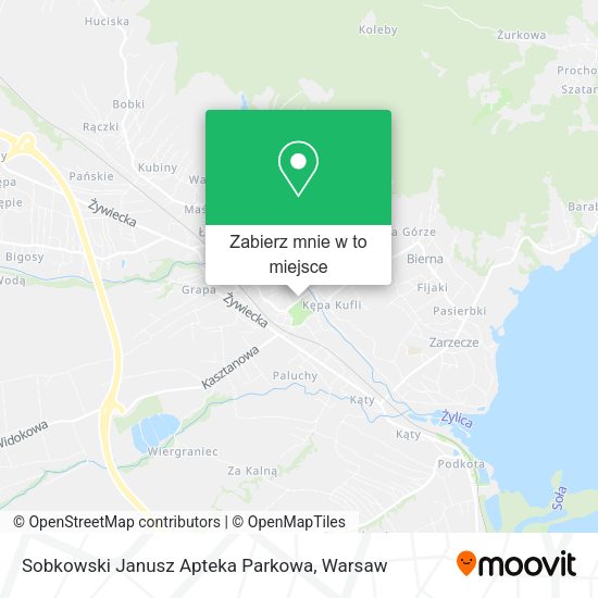 Mapa Sobkowski Janusz Apteka Parkowa