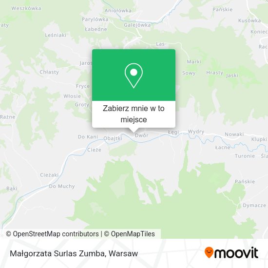 Mapa Małgorzata Surlas Zumba