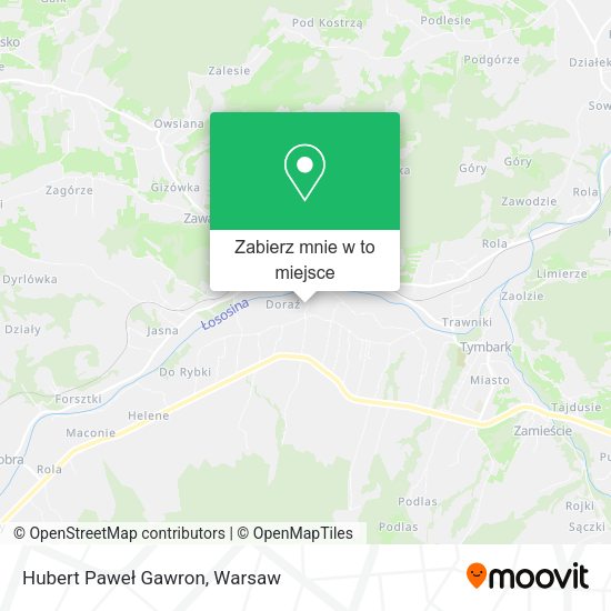 Mapa Hubert Paweł Gawron