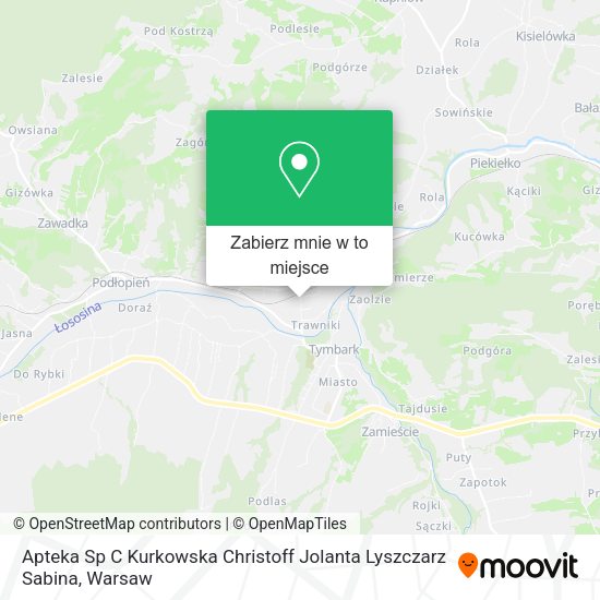 Mapa Apteka Sp C Kurkowska Christoff Jolanta Lyszczarz Sabina