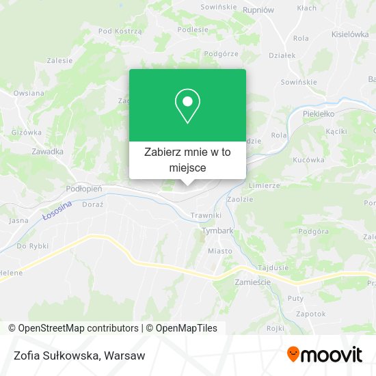 Mapa Zofia Sułkowska